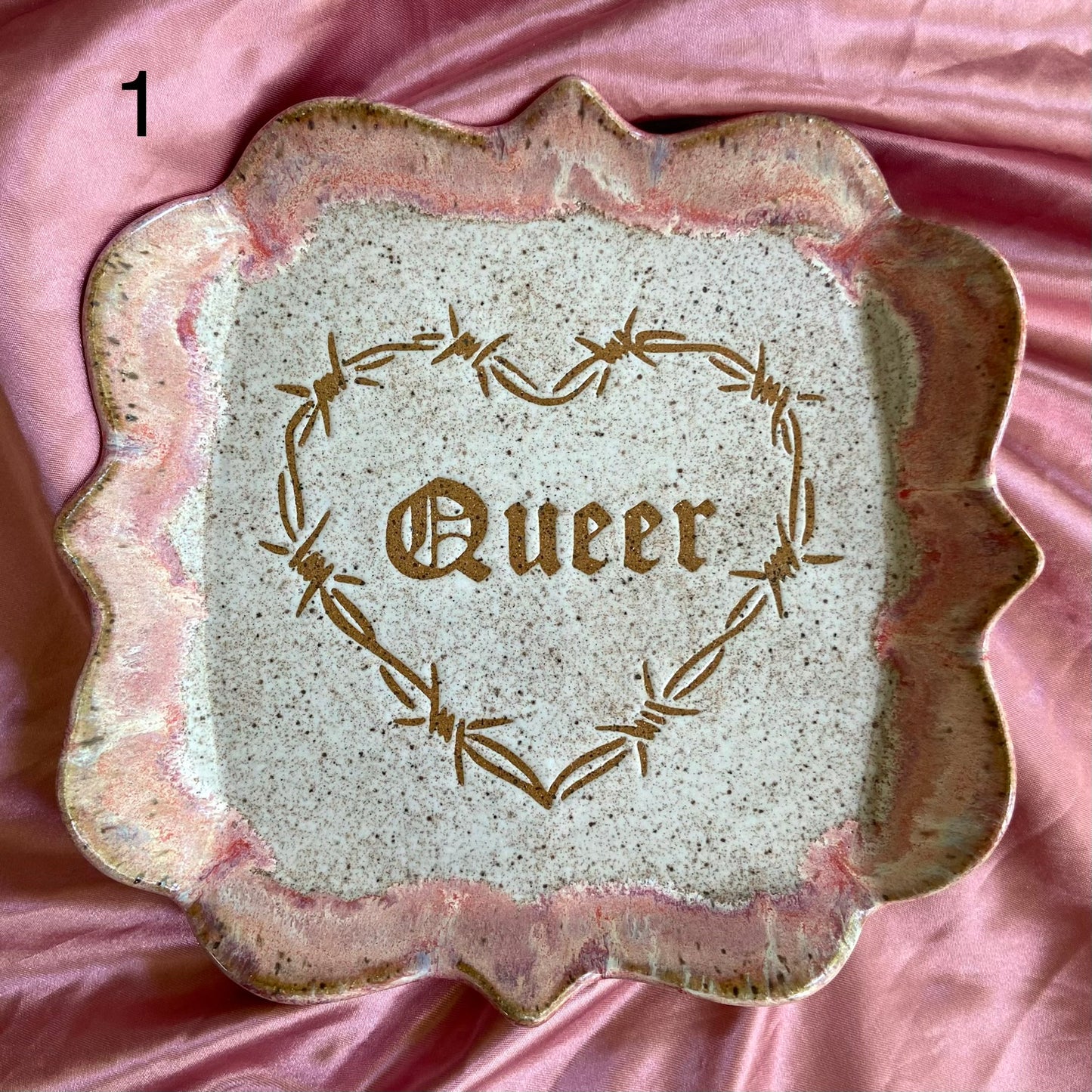 QBP x Hales Tattoos Collab | Pride Titles Trinket Dishes