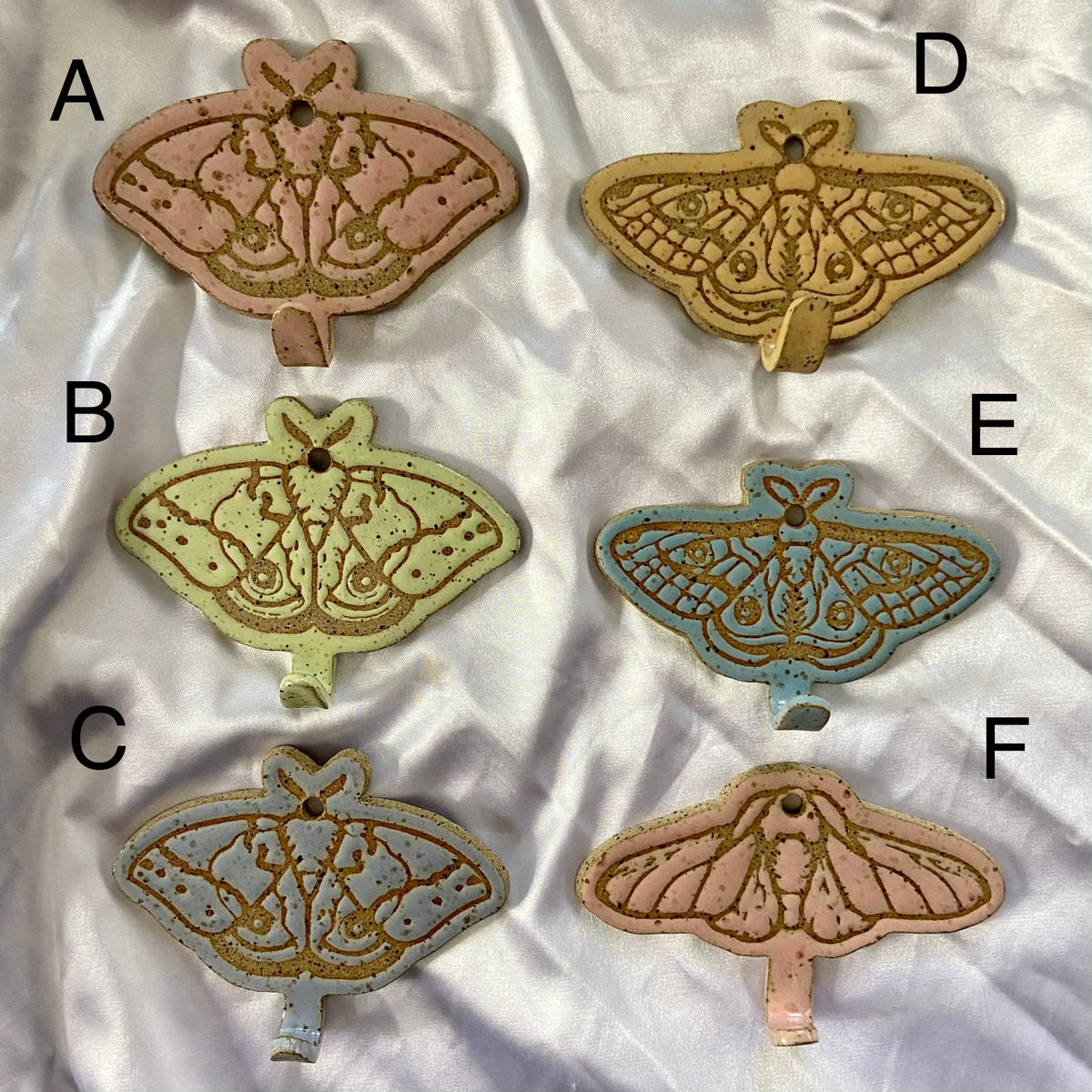Moth Wall Hooks