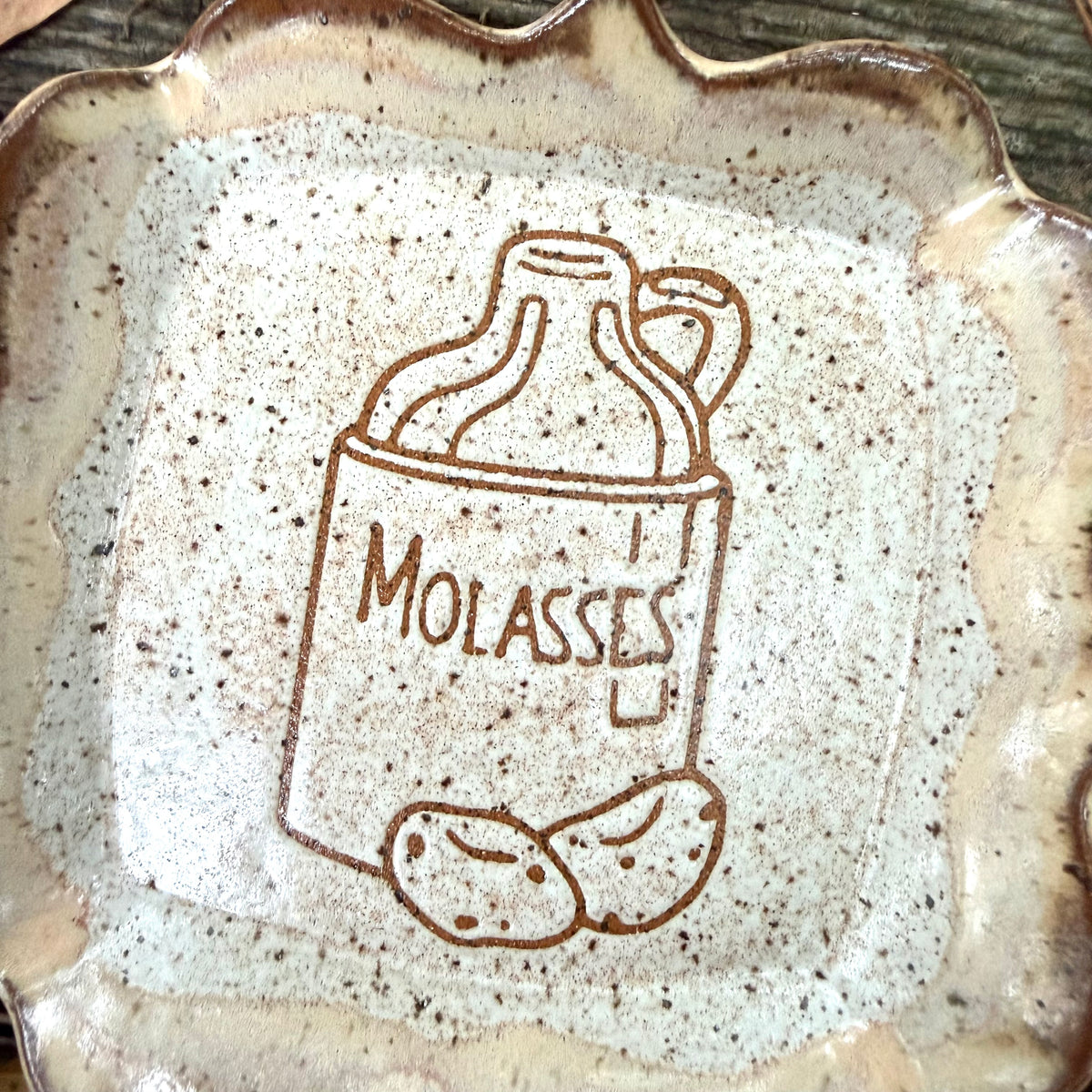 QBP x Bright Blue Tattoo Collab | Potatoes and Molasses Trinket Dish