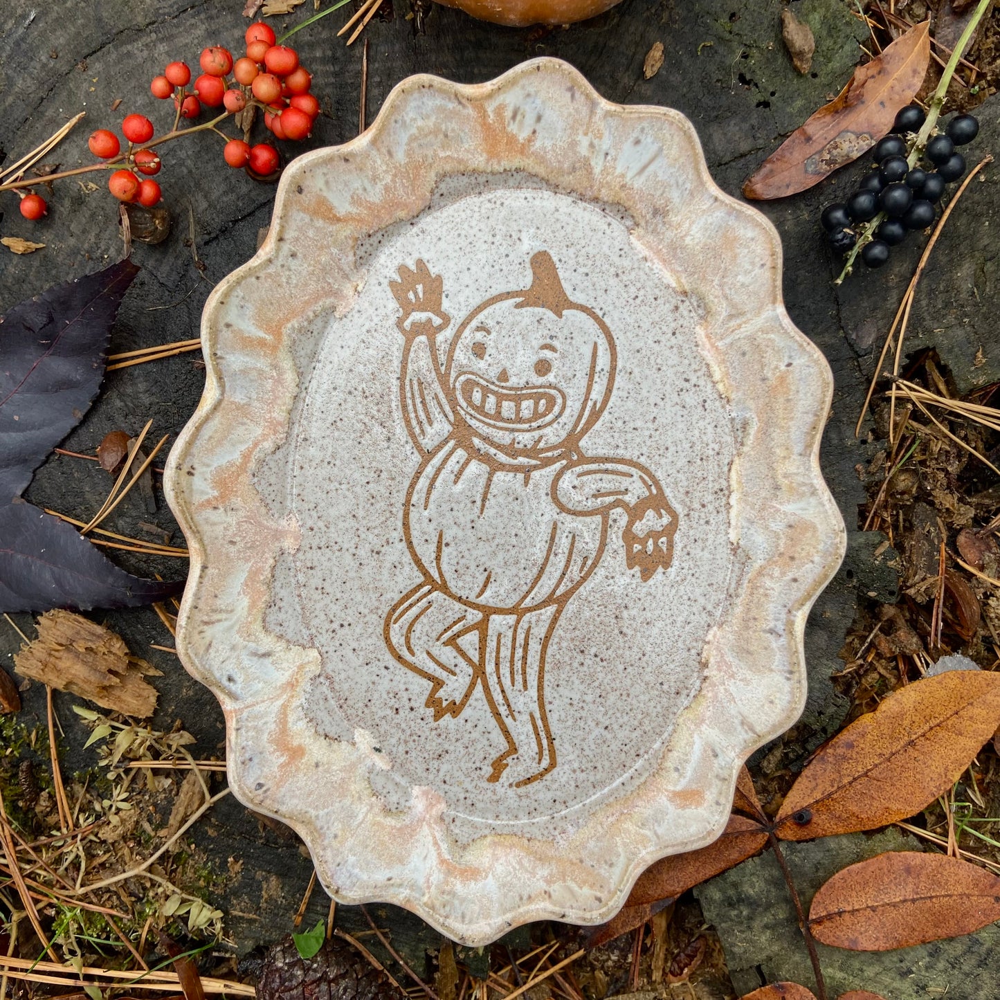 QBP x Bright Blue Tattoo Collab Trinket Dish