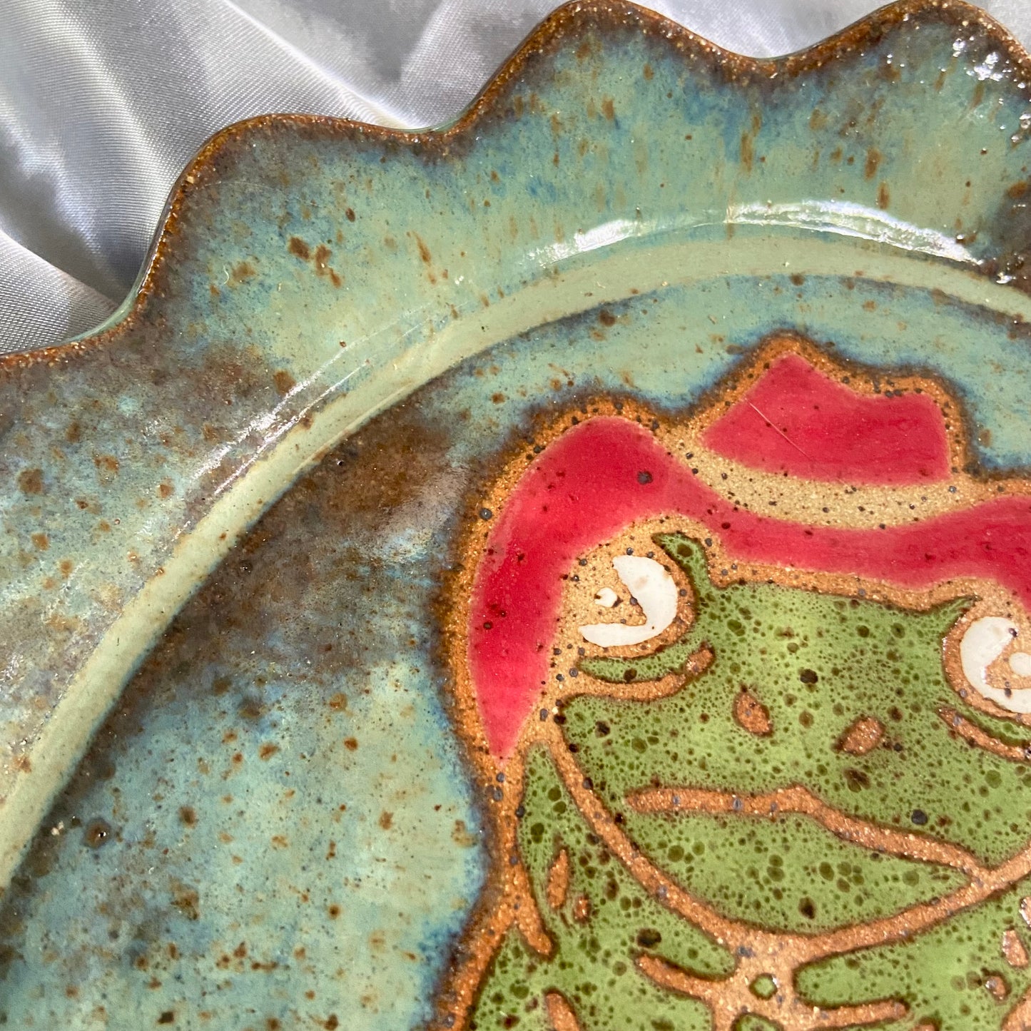 QBP x Rapid Eyes Collab | Large Froggy Cowpoke Trinket Dishes