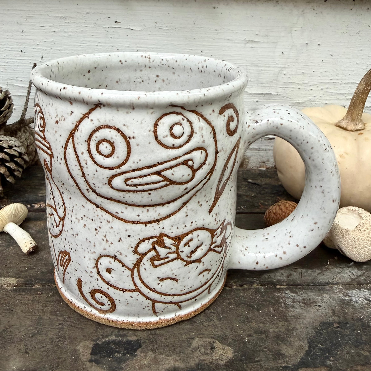 QBP x Bright Blue Tattoo Collab | Greg and Wirt Mug | DISCOUNTED