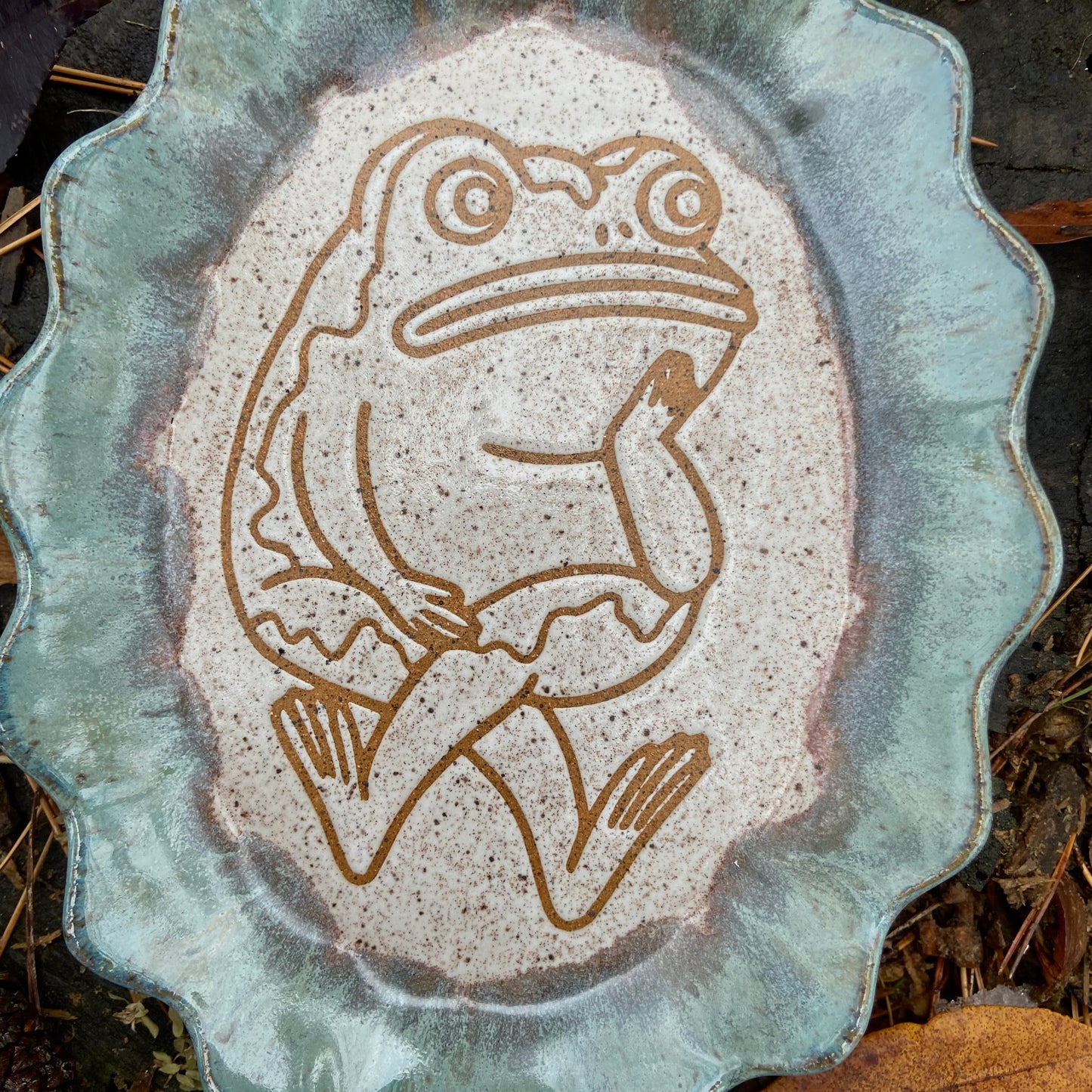 QBP x Bright Blue Tattoo Collab Trinket Dish