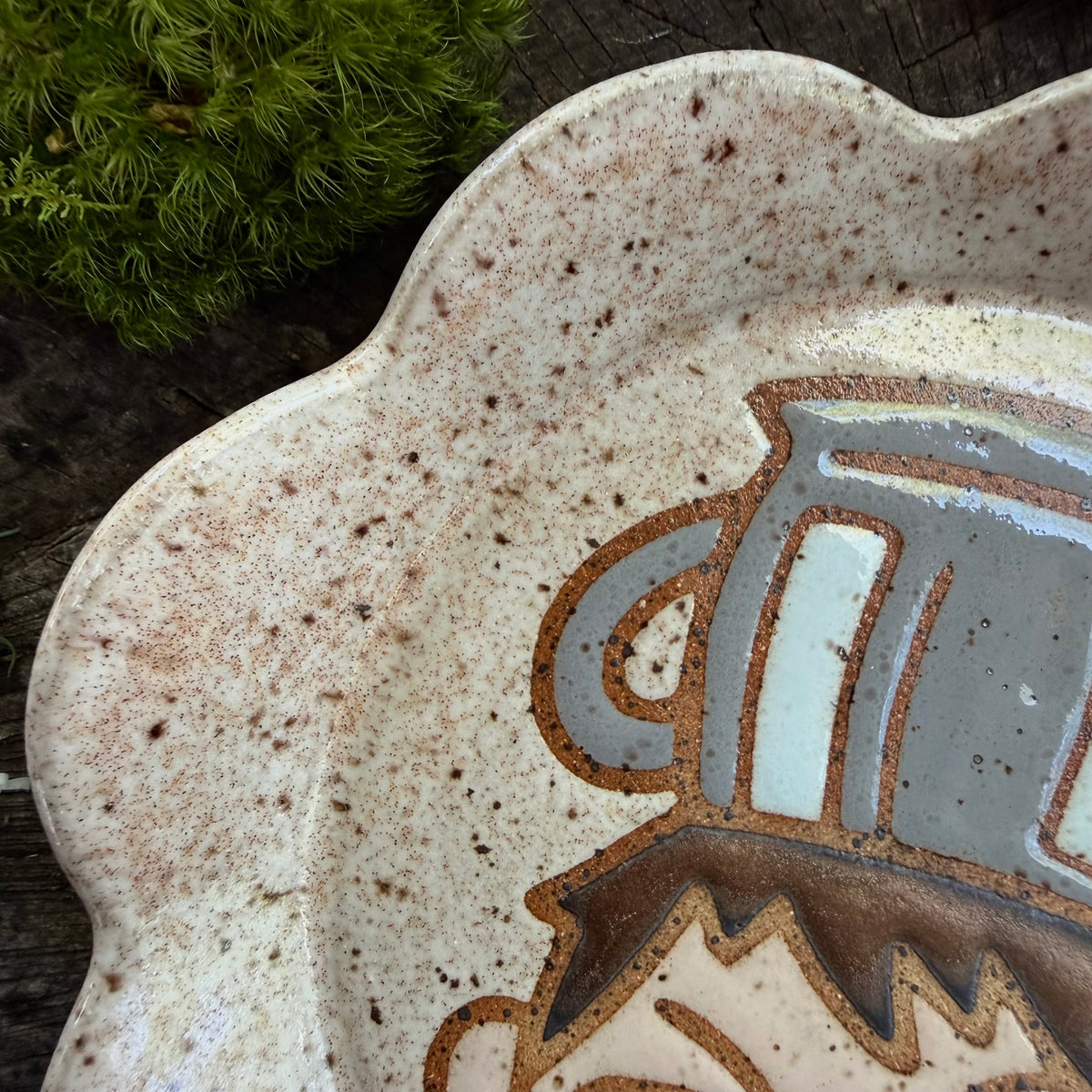 QBP x Bright Blue Tattoo Collab | Greg Trinket Dish