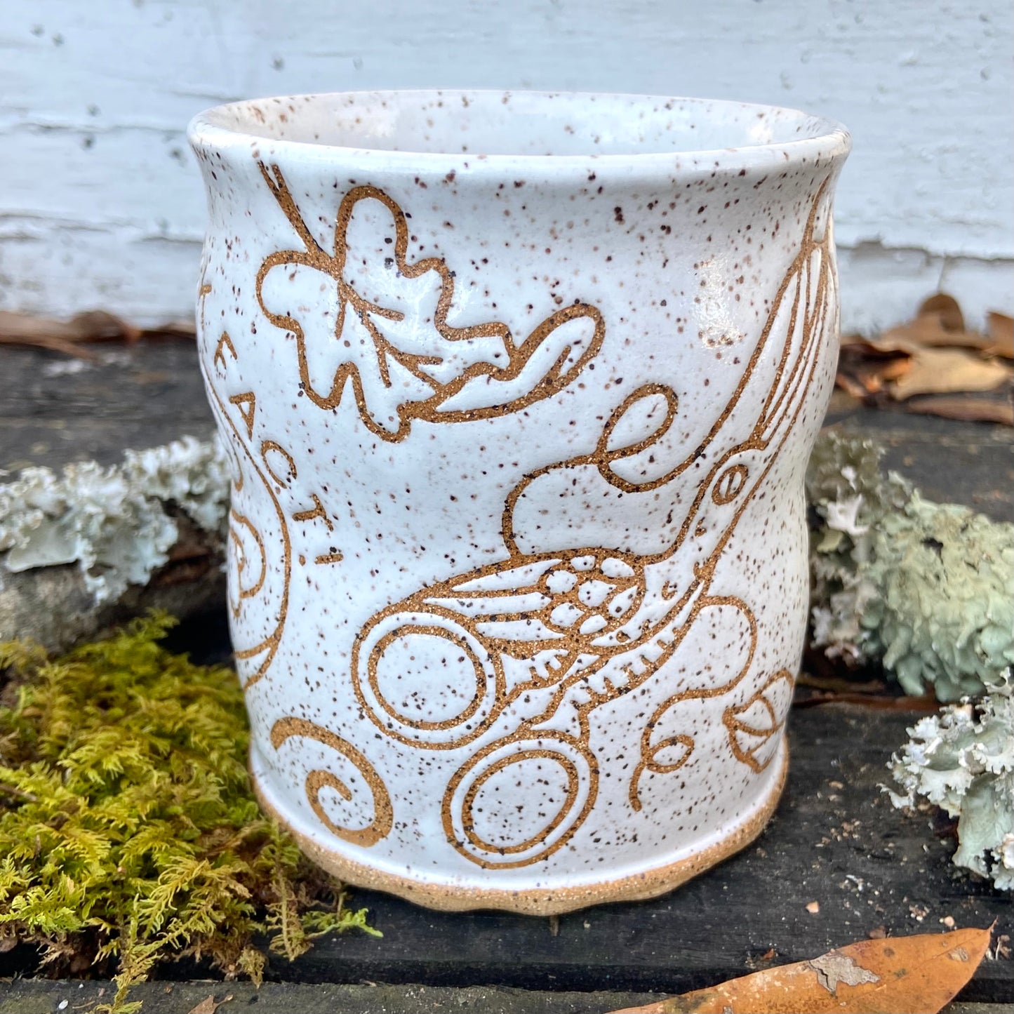 QBP x Bright Blue Tattoo Collab Mug