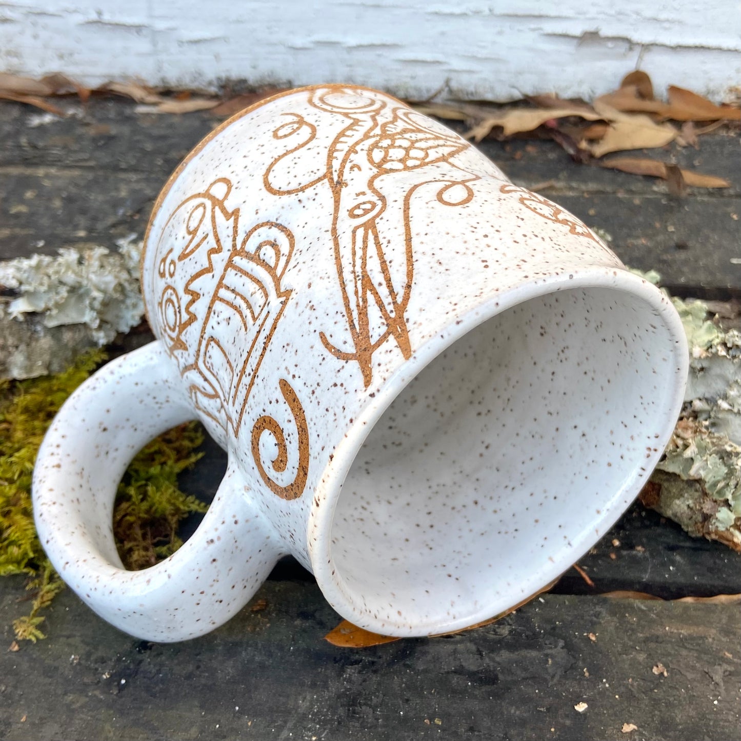 QBP x Bright Blue Tattoo Collab Mug