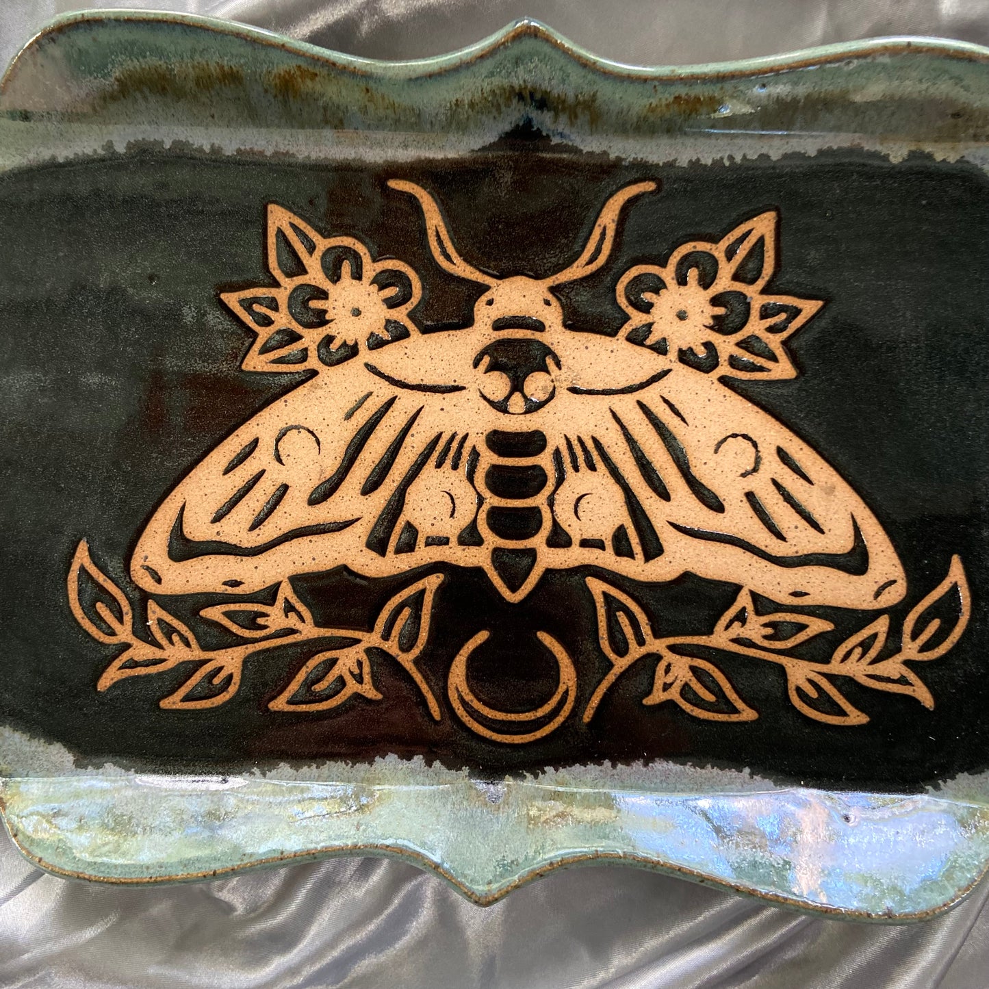 XL Death’s-Head Hawkmoth Trinket Dishes