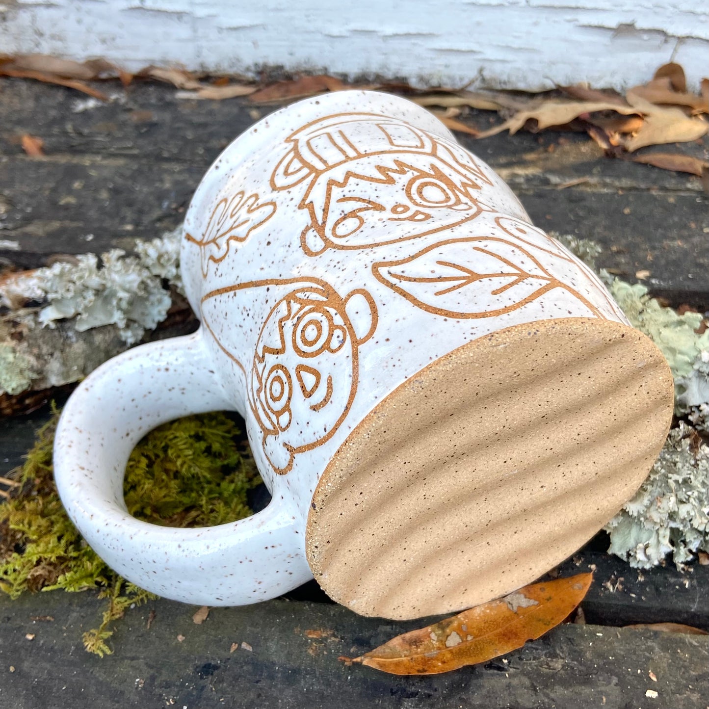 QBP x Bright Blue Tattoo Collab Mug