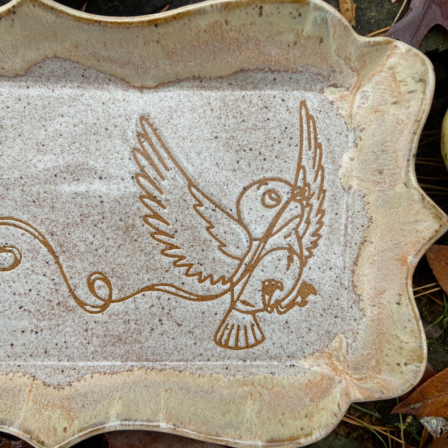 QBP x Bright Blue Tattoo Collab Trinket Dish