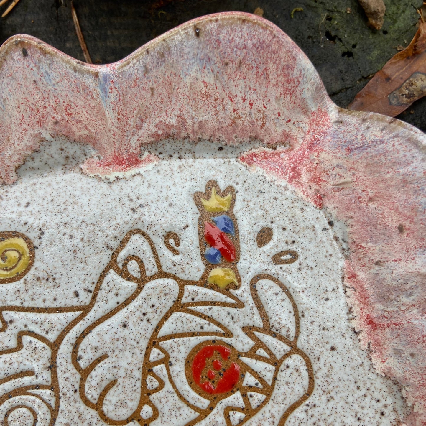 QBP x Bright Blue Tattoo Collab Trinket Dish