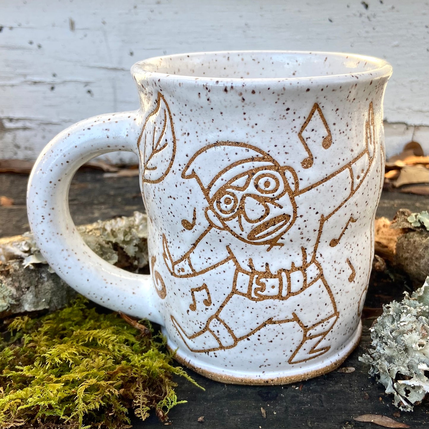 QBP x Bright Blue Tattoo Collab Mug