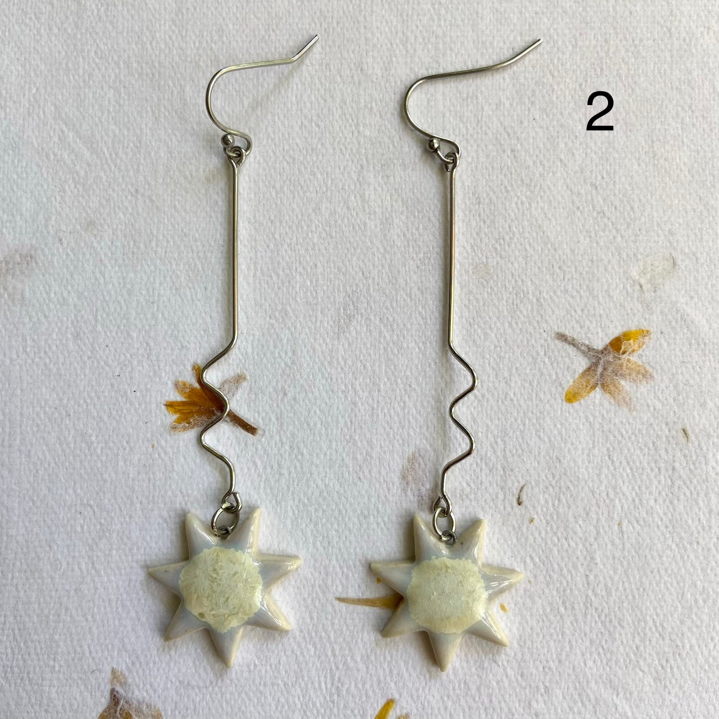 Star Drop Earrings