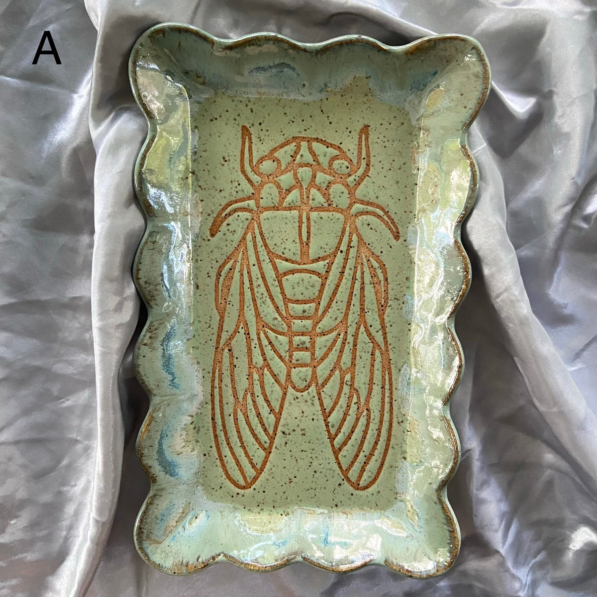 Large Cicada Trinket Dishes