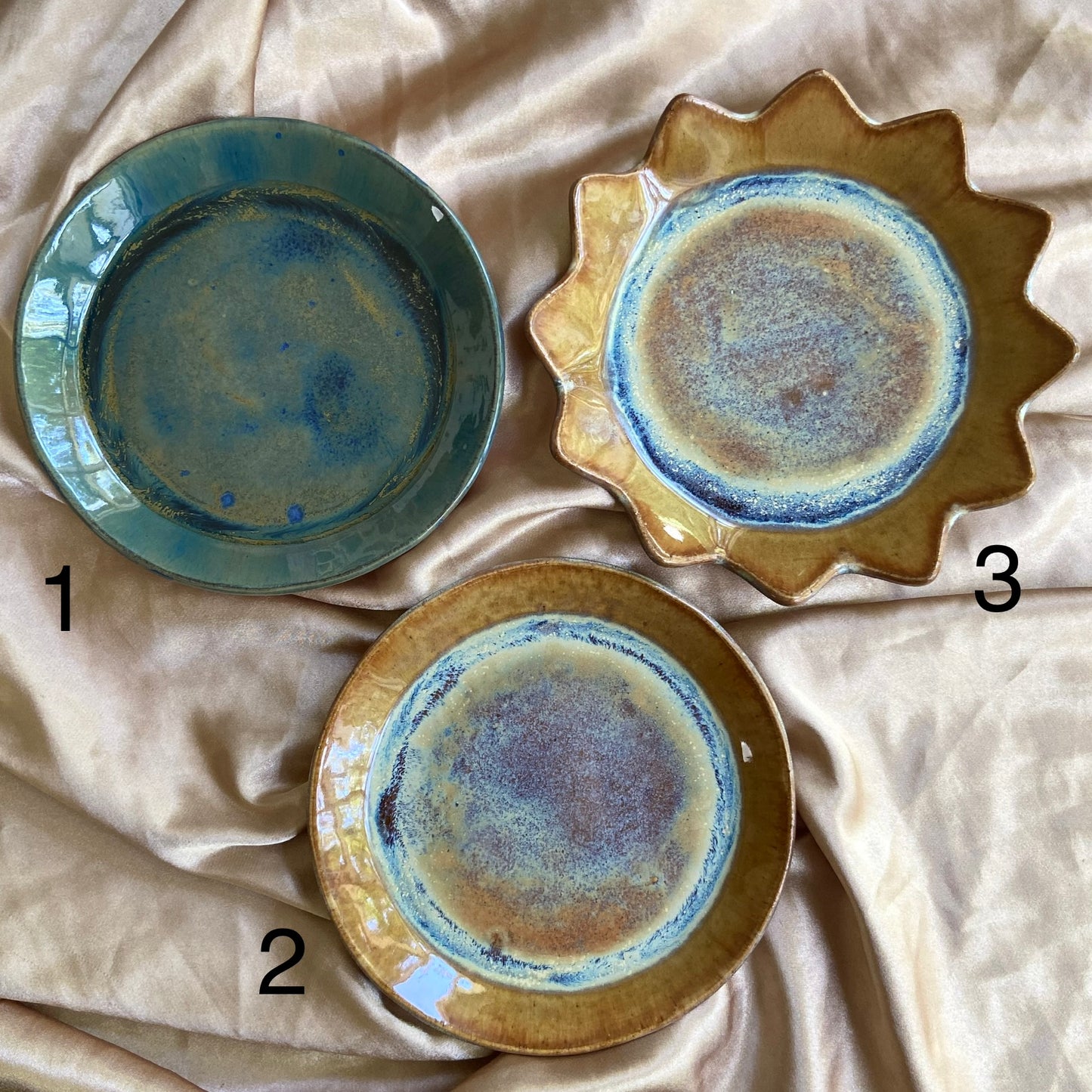 Small Crystalline Trinket Dishes