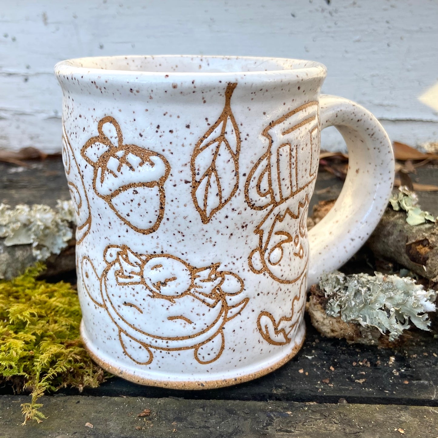 QBP x Bright Blue Tattoo Collab Mug