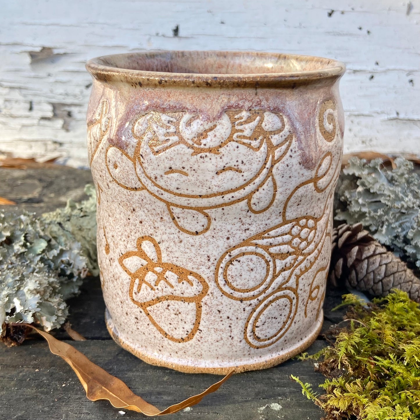 QBP x Bright Blue Tattoo Collab Mug