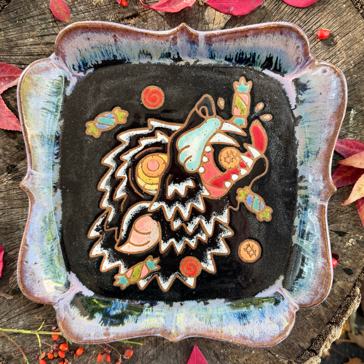QBP x Bright Blue Tattoo Collab | Beatrice's Dog Trinket Dish