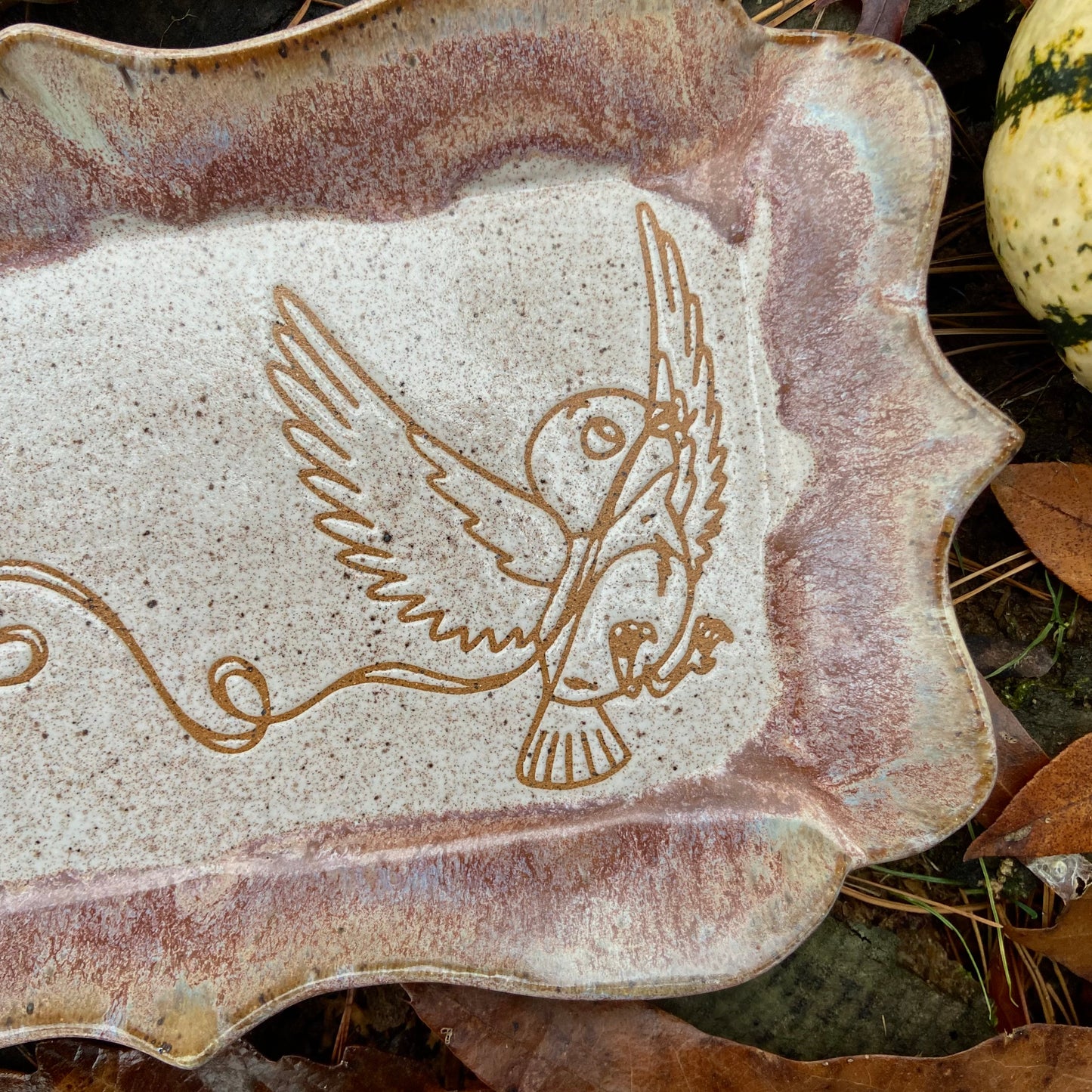 QBP x Bright Blue Tattoo Collab Trinket Dish