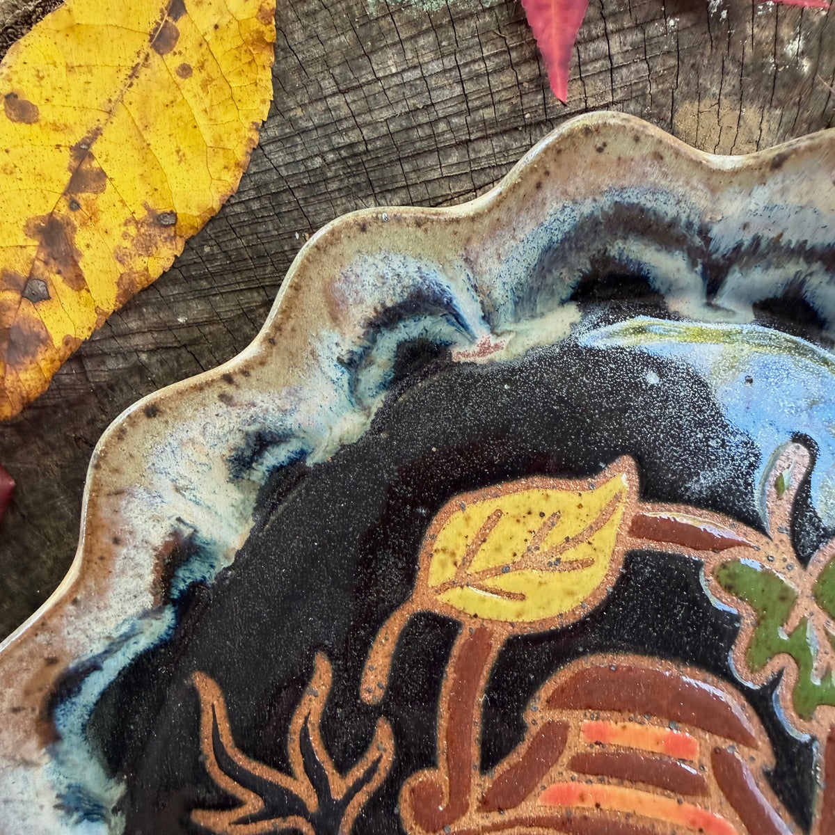 QBP x Bright Blue Tattoo Collab | The Beast's Lantern Trinket Dish