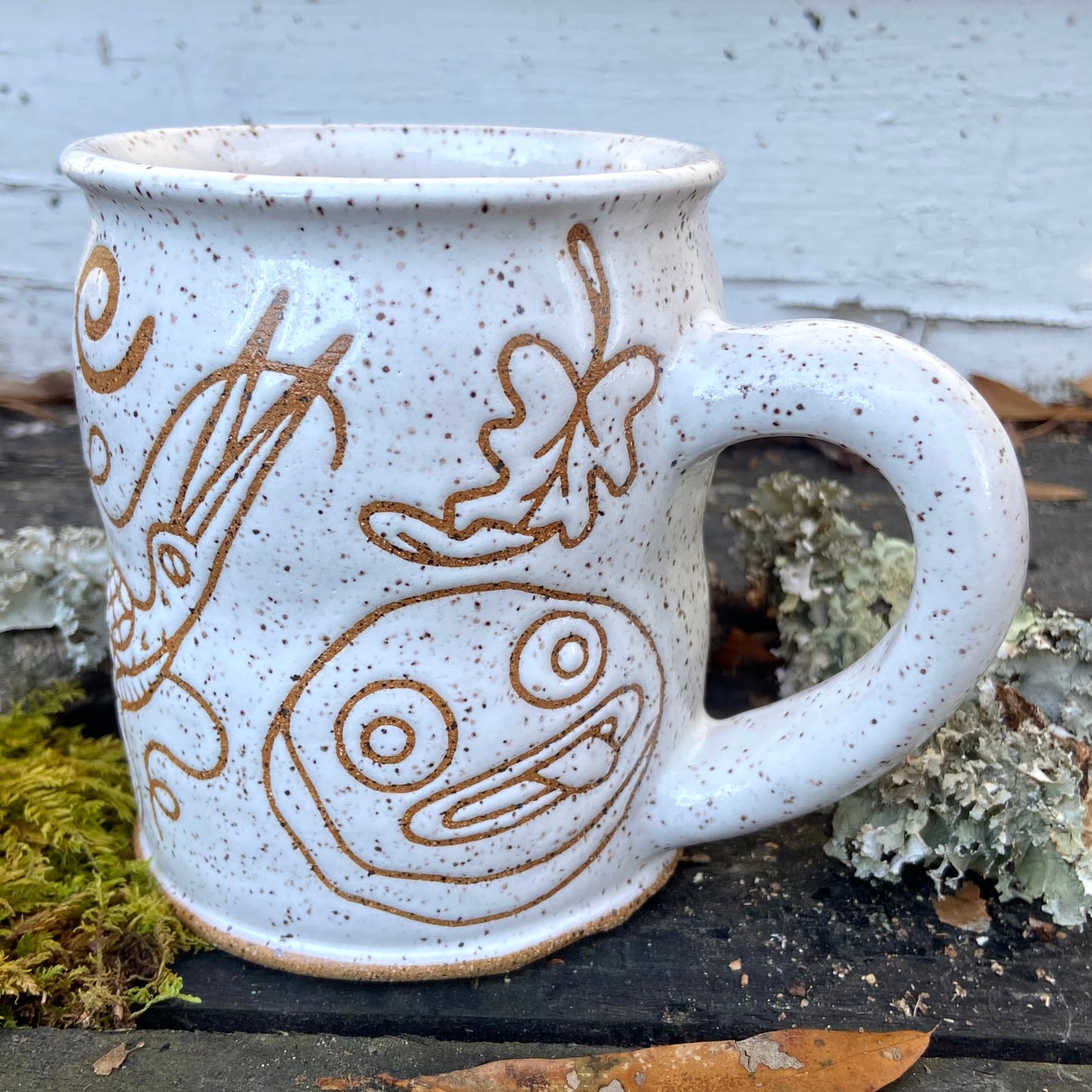 QBP x Bright Blue Tattoo Collab Mug
