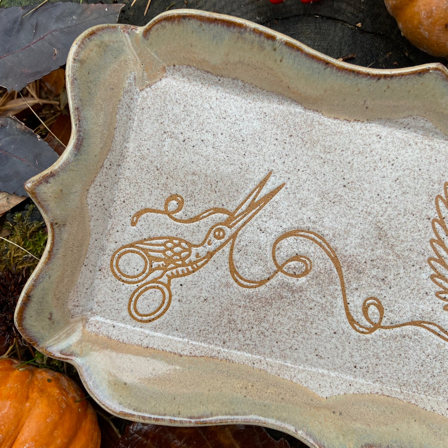 QBP x Bright Blue Tattoo Collab Trinket Dish