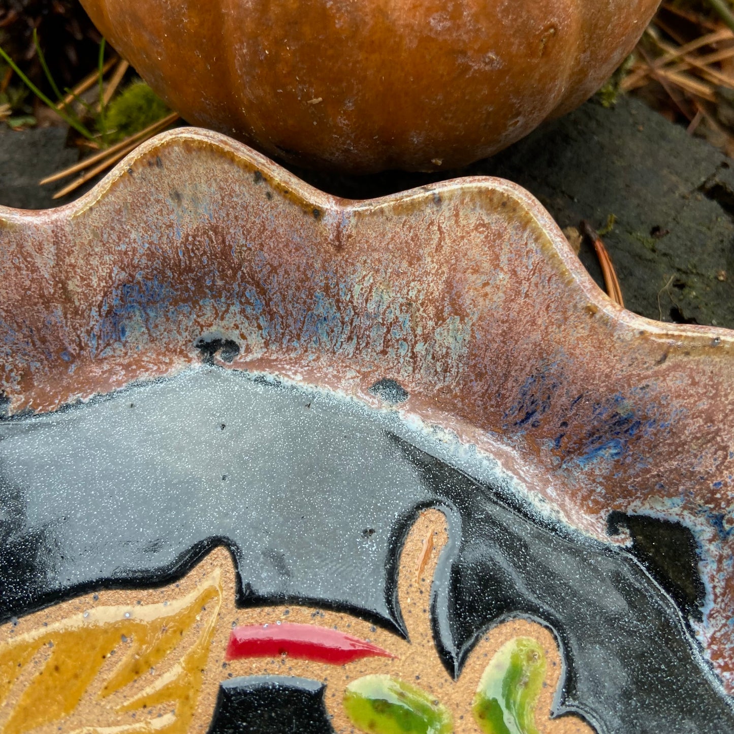 QBP x Bright Blue Tattoo Collab Trinket Dish