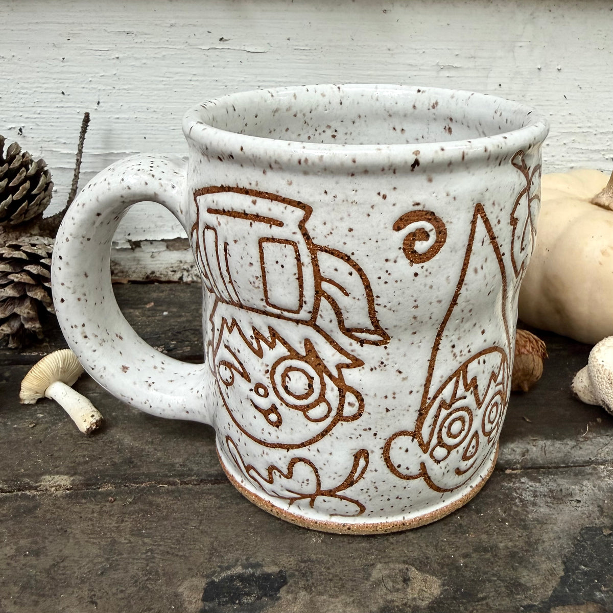 QBP x Bright Blue Tattoo Collab | Greg and Wirt Mug | DISCOUNTED