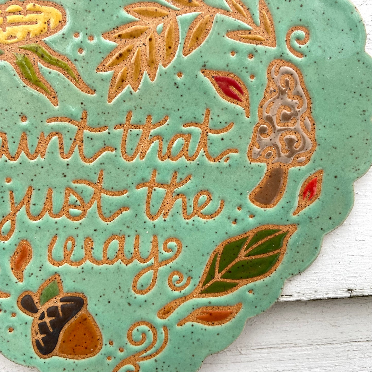 QBP x Bright Blue Tattoo Collab | Wall Hanger | discounted