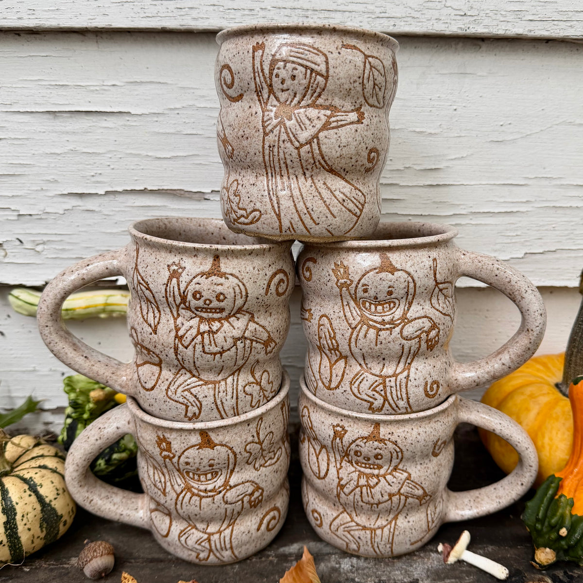 QBP x Bright Blue Tattoo Collab | Pottsfield Mug