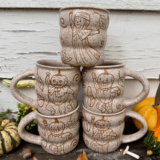 QBP x Bright Blue Tattoo Collab | Pottsfield Mug