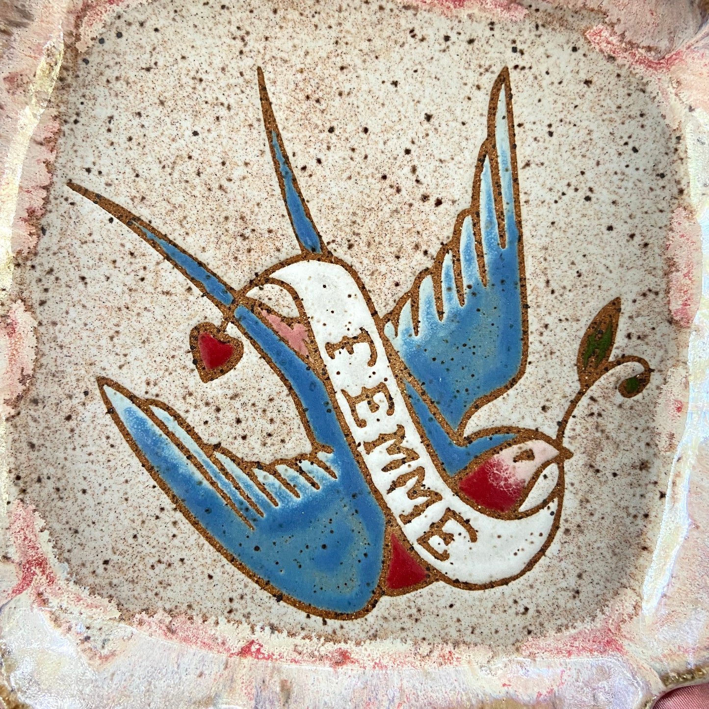 QBP x Hales Tattoos Collab | Medium Femme Trinket Dishes