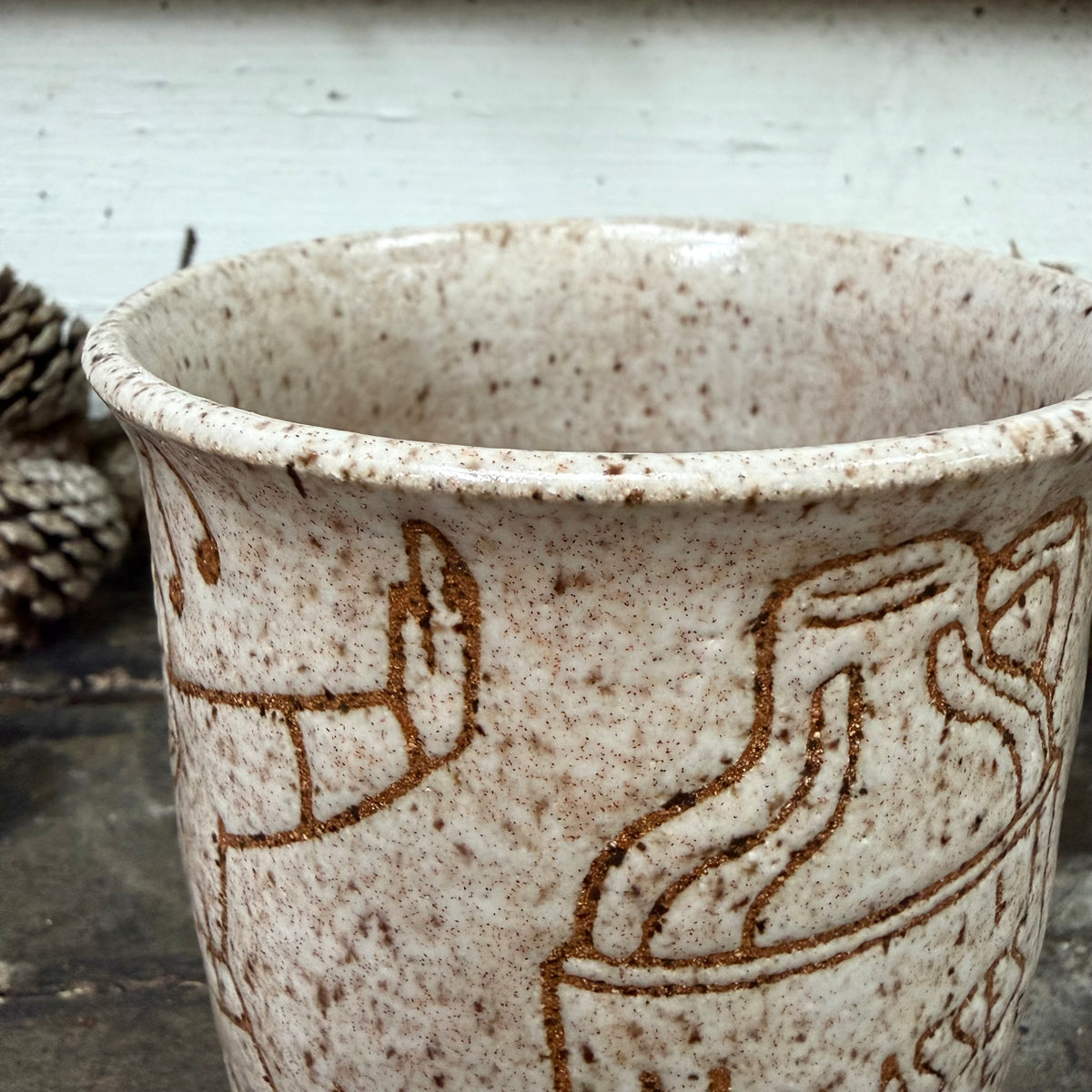 QBP x Bright Blue Tattoo Collab | Highwayman Mug