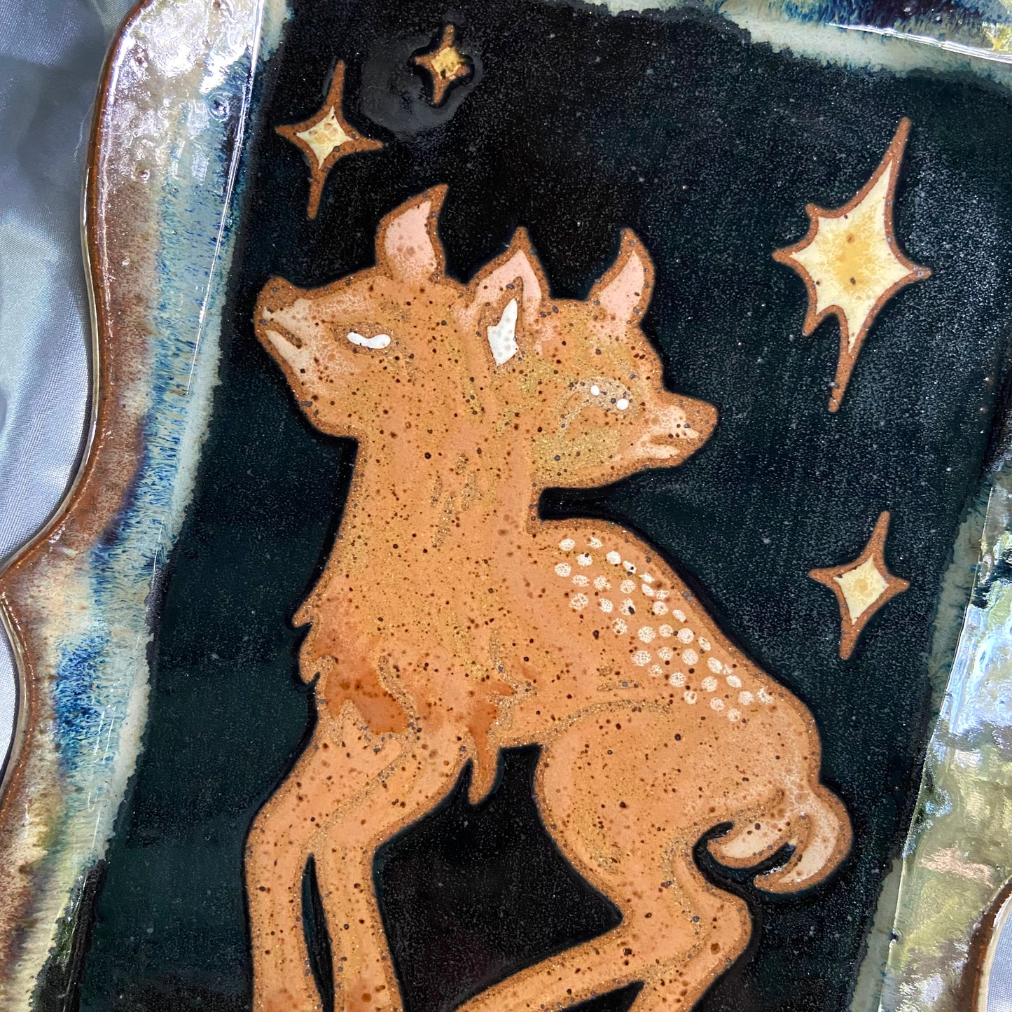 QBP x Rapid Eyes Collab | XL Two-Headed Fawn Trinket Dishes