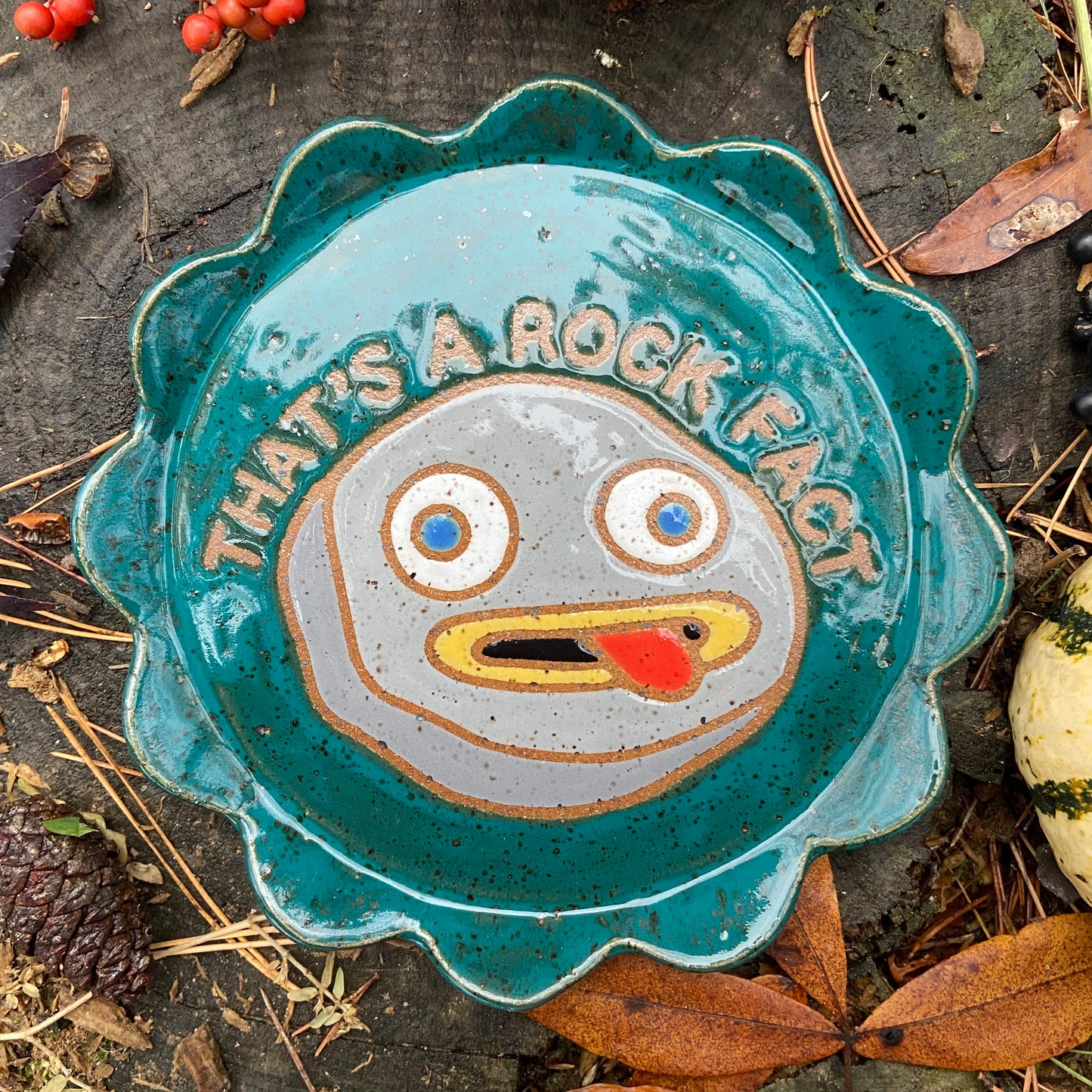 QBP x Bright Blue Tattoo Collab Trinket Dish | discounted