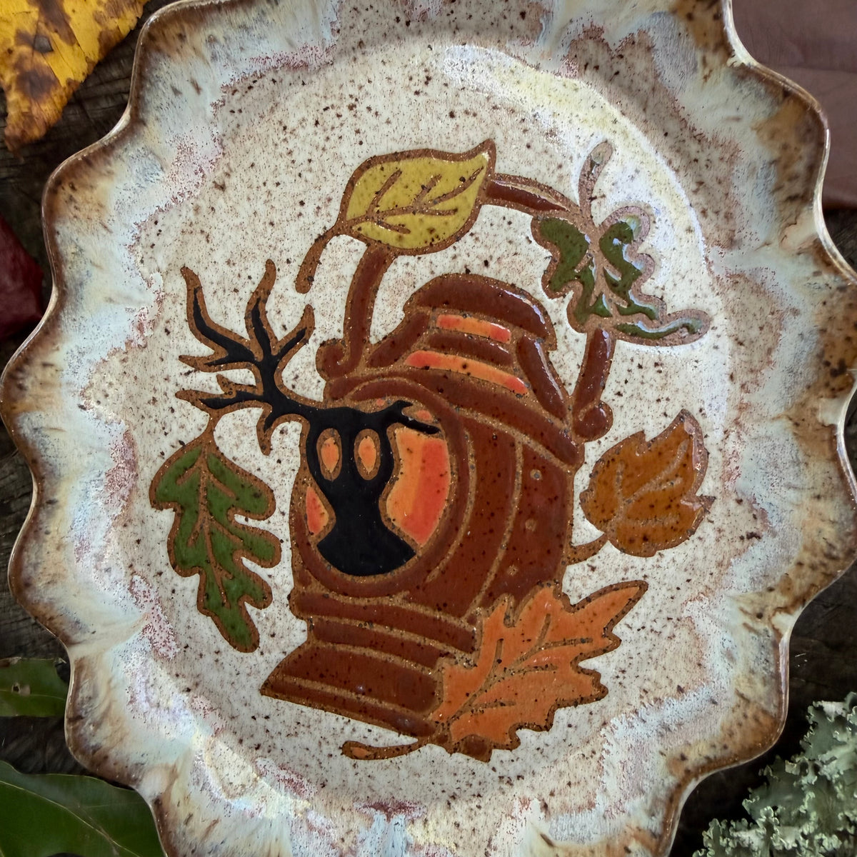 QBP x Bright Blue Tattoo Collab | The Beast's Lantern Trinket Dish