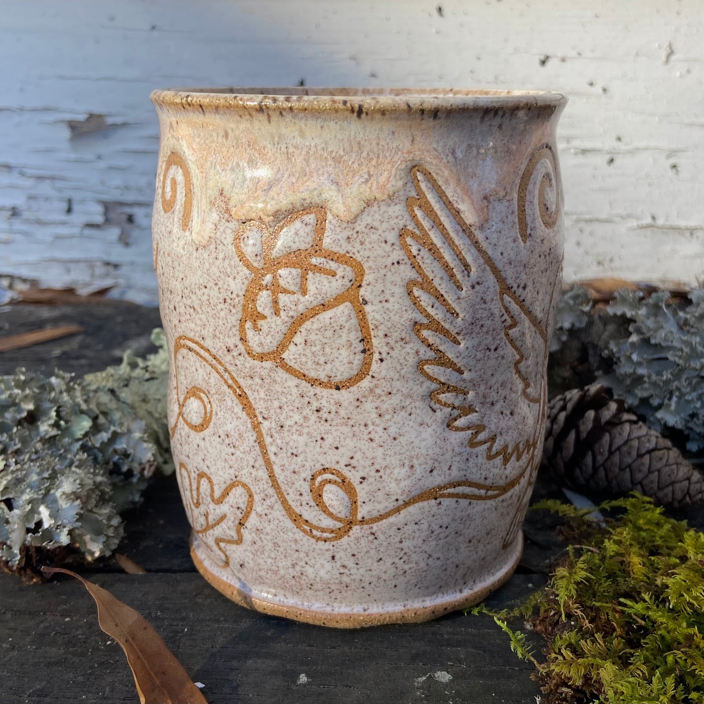 QBP x Bright Blue Tattoo Collab Mug