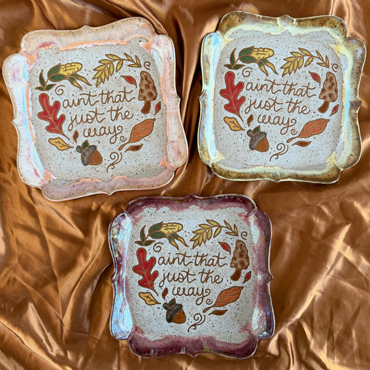 QBP x Bright Blue Tattoo Collab | Ain't That Just Trinket Dish