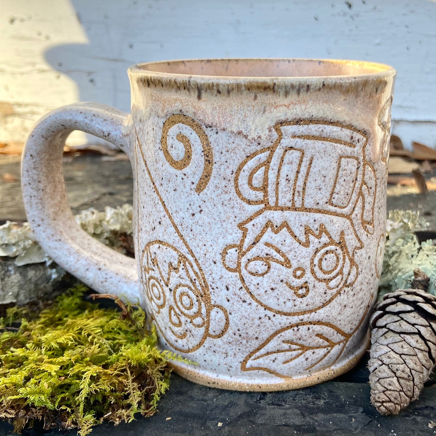 QBP x Bright Blue Tattoo Collab Mug