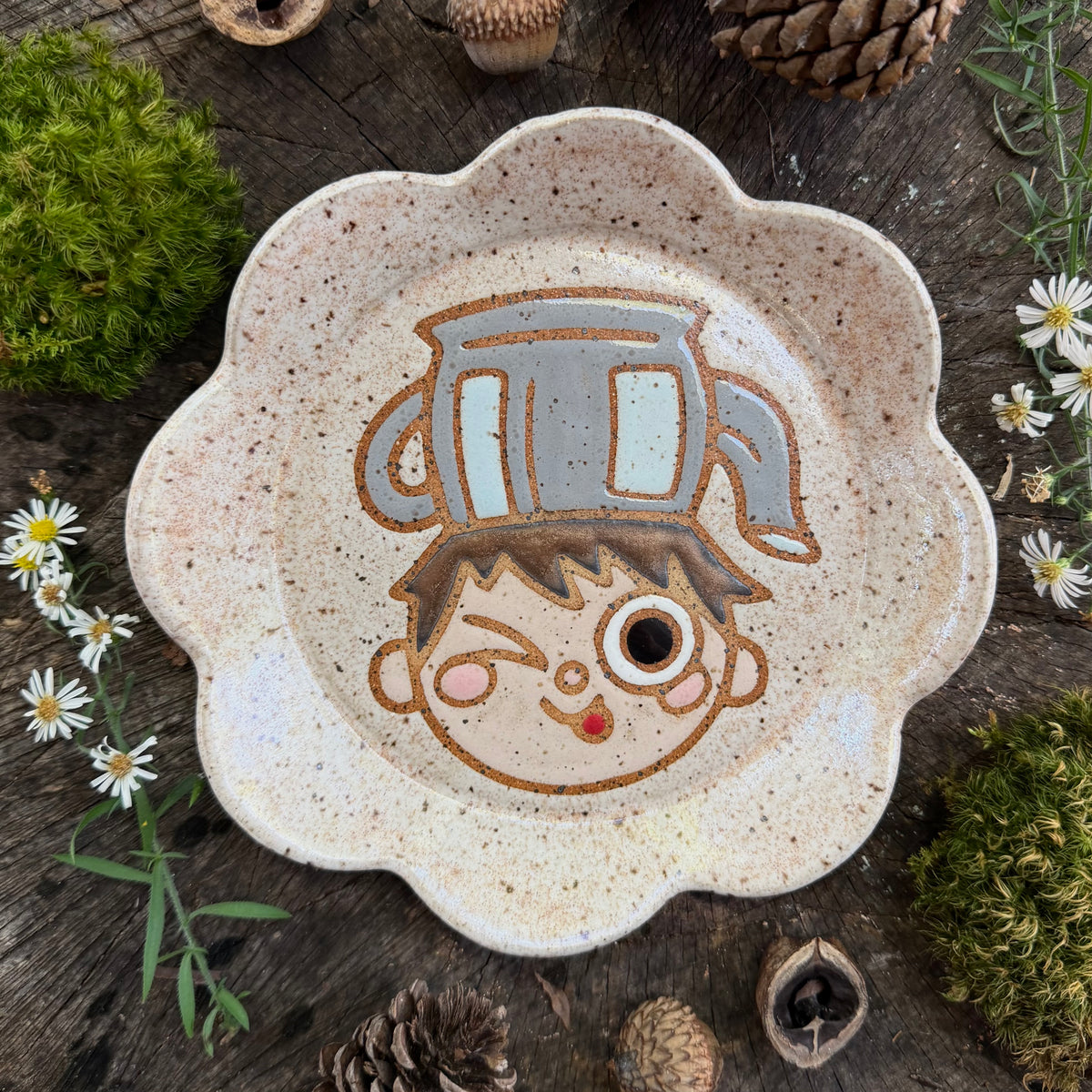 QBP x Bright Blue Tattoo Collab | Greg Trinket Dish