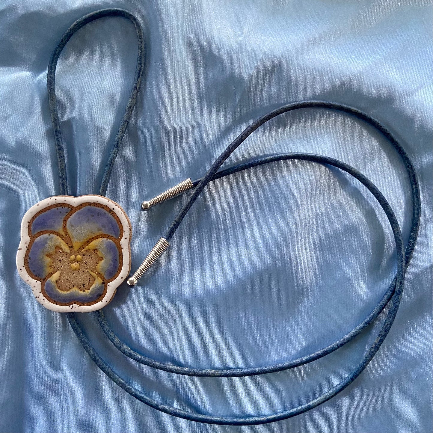 Pansy Bolo Ties