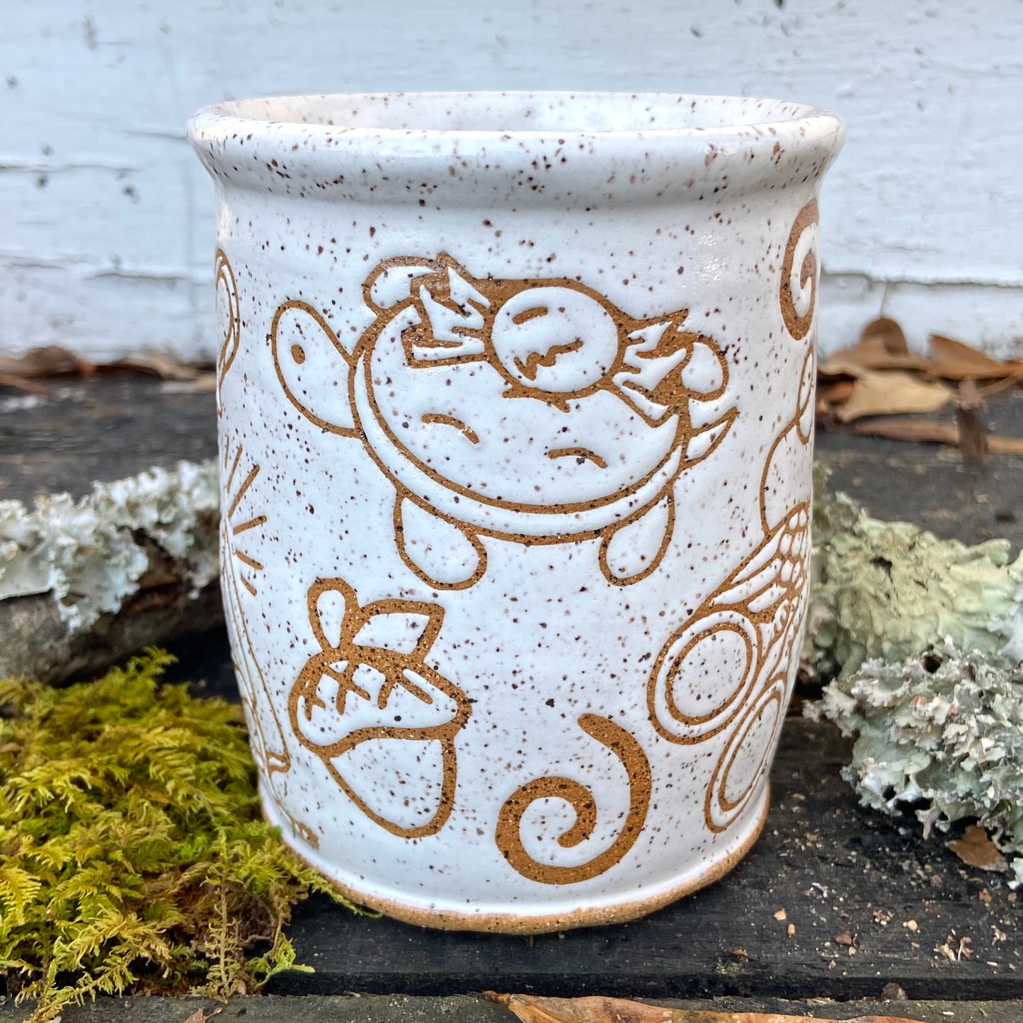 QBP x Bright Blue Tattoo Collab Mug