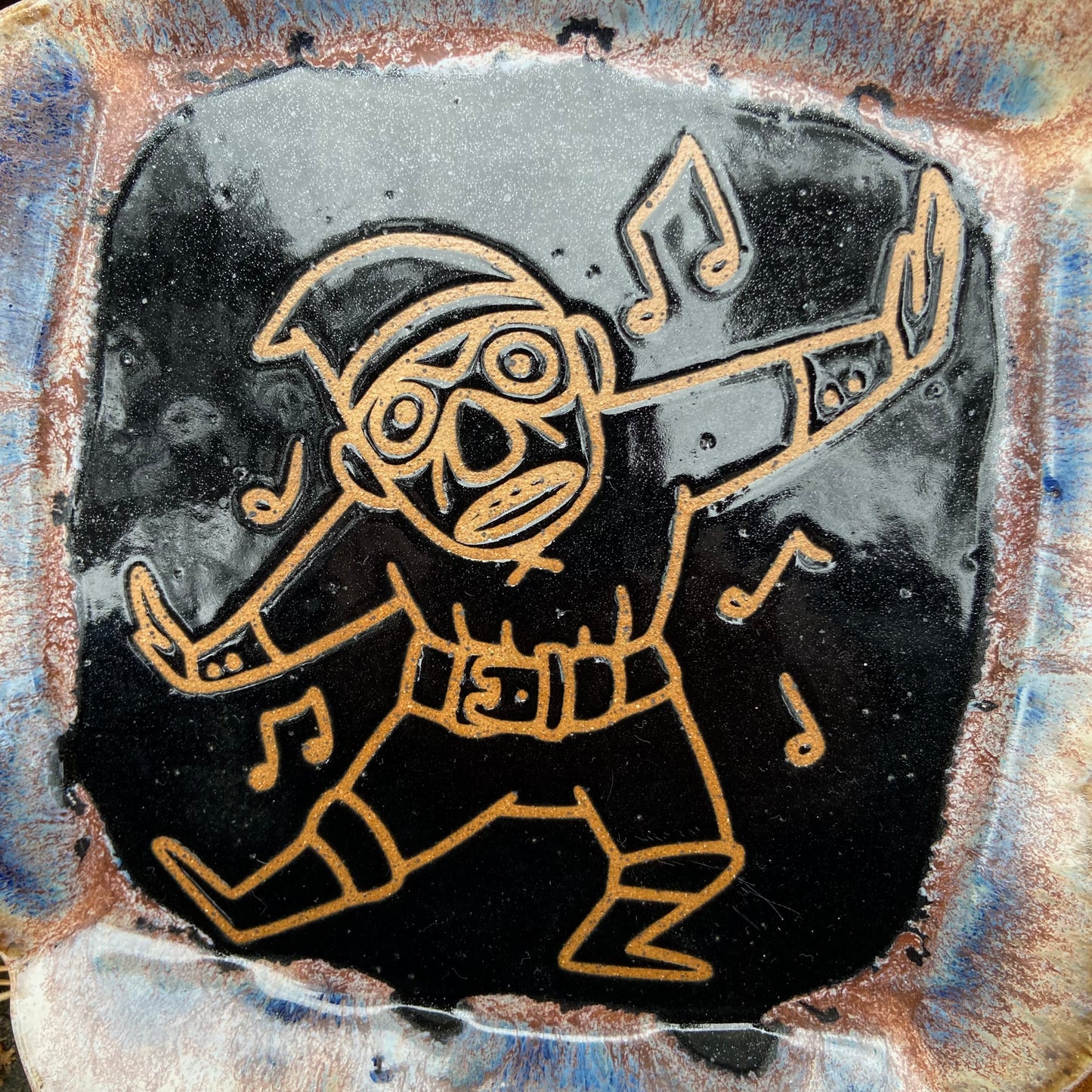 QBP x Bright Blue Tattoo Collab Trinket Dish