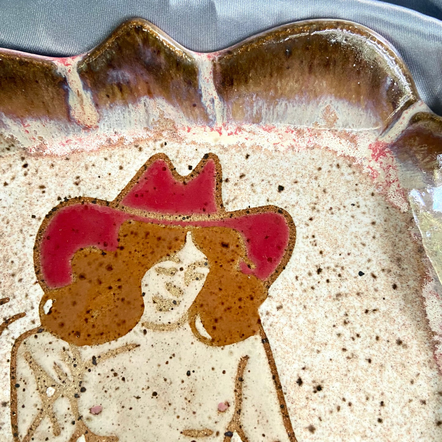 QBP x Rapid Eyes Collab | Medium Cowgirl Trinket Dishes