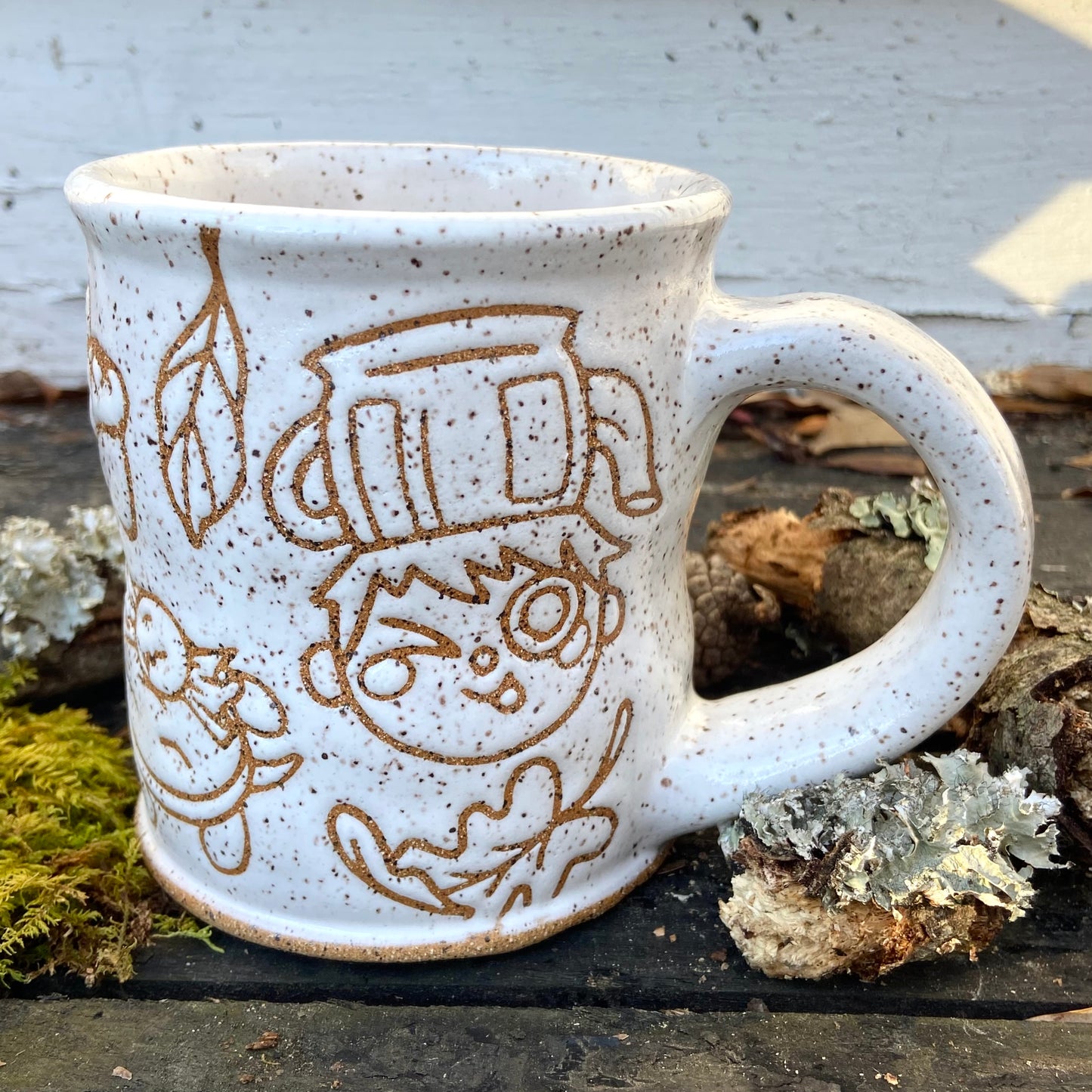 QBP x Bright Blue Tattoo Collab Mug