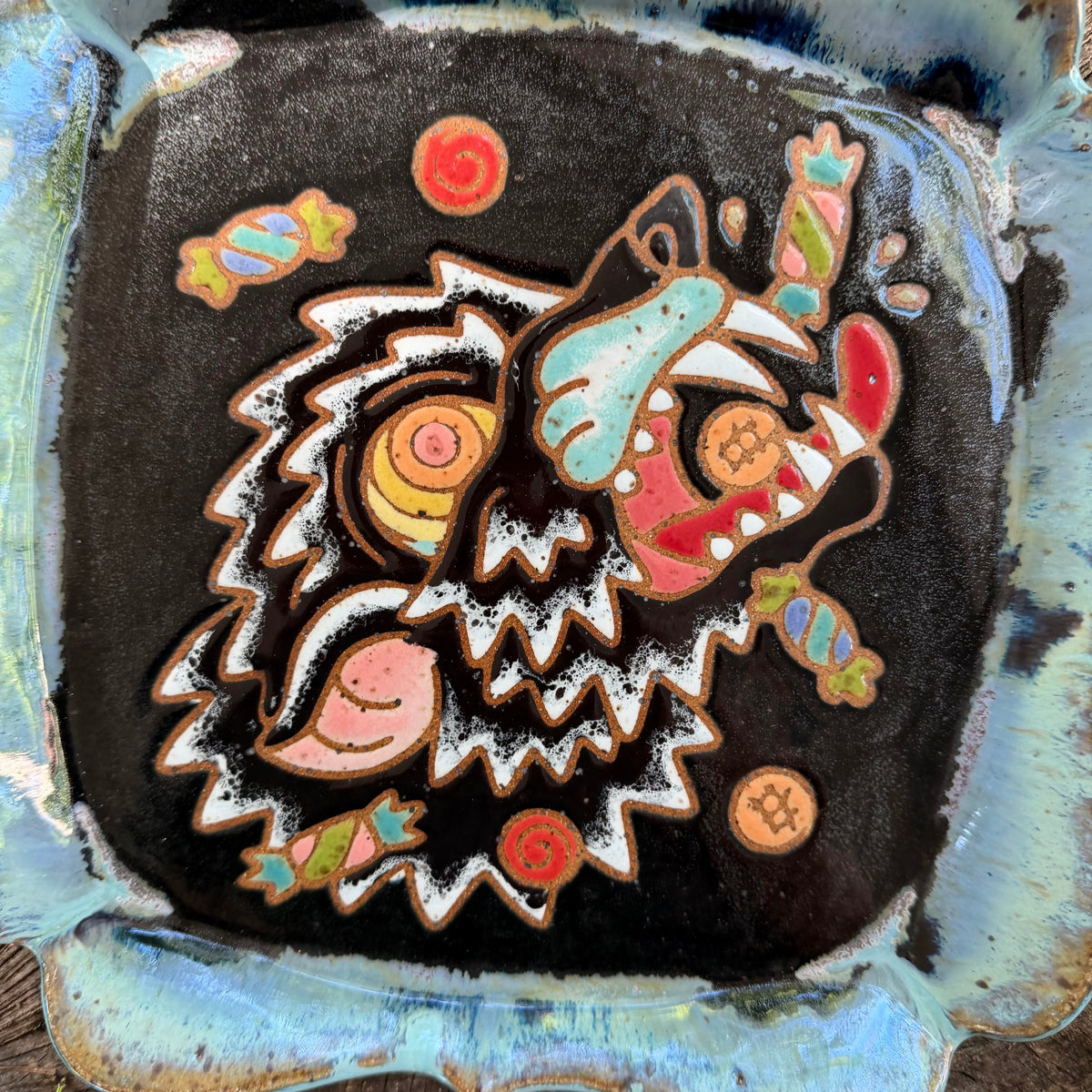QBP x Bright Blue Tattoo Collab | Beatrice's Dog Trinket Dish