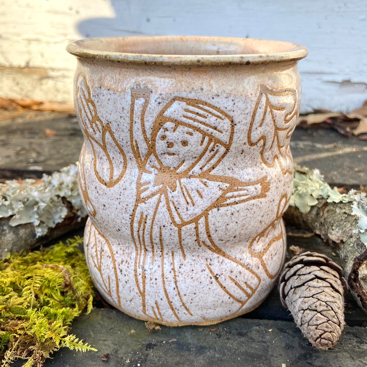 QBP x Bright Blue Tattoo Collab Mug