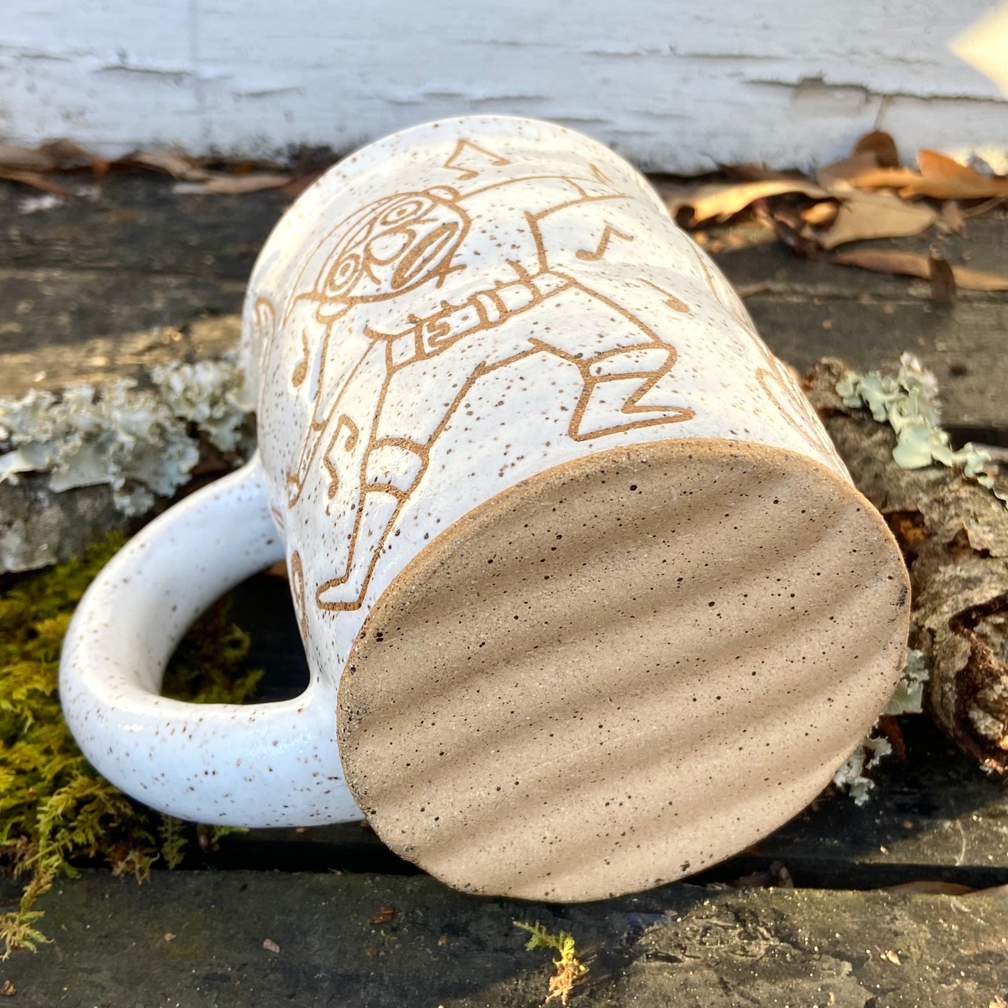 QBP x Bright Blue Tattoo Collab Mug