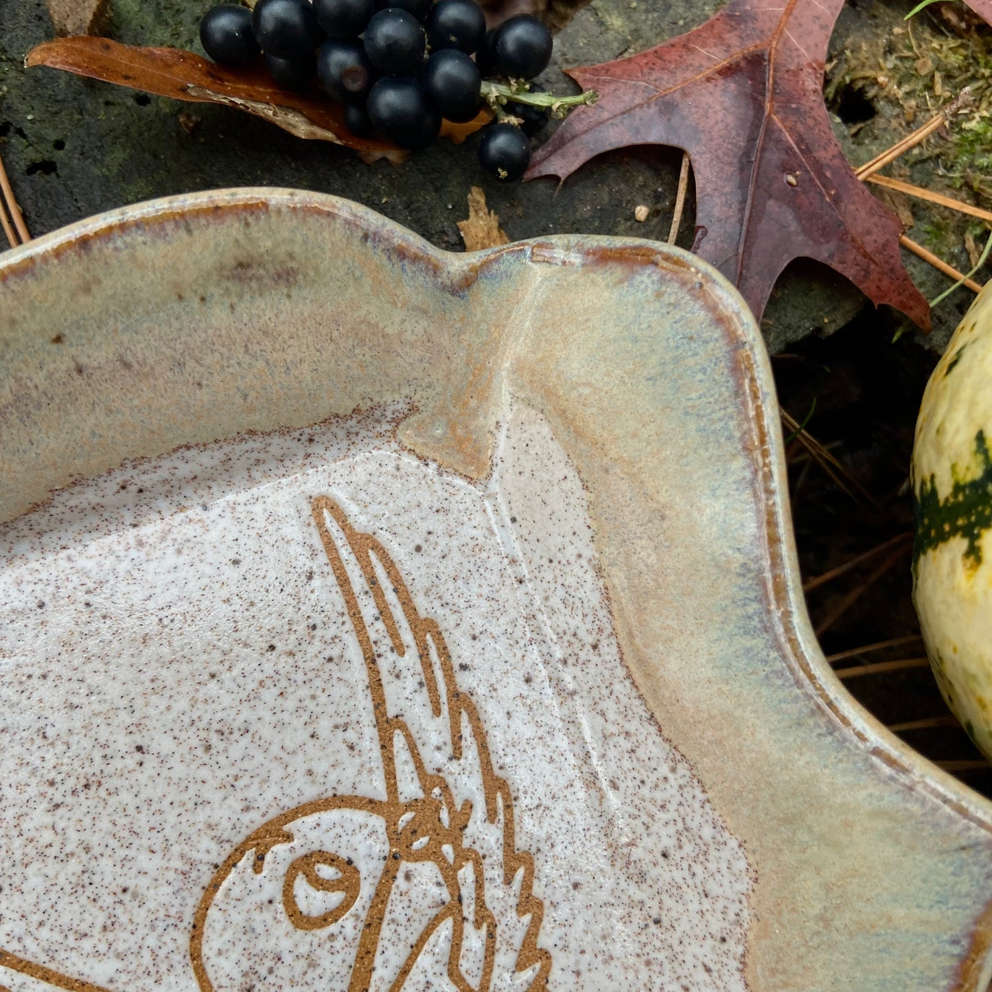 QBP x Bright Blue Tattoo Collab Trinket Dish