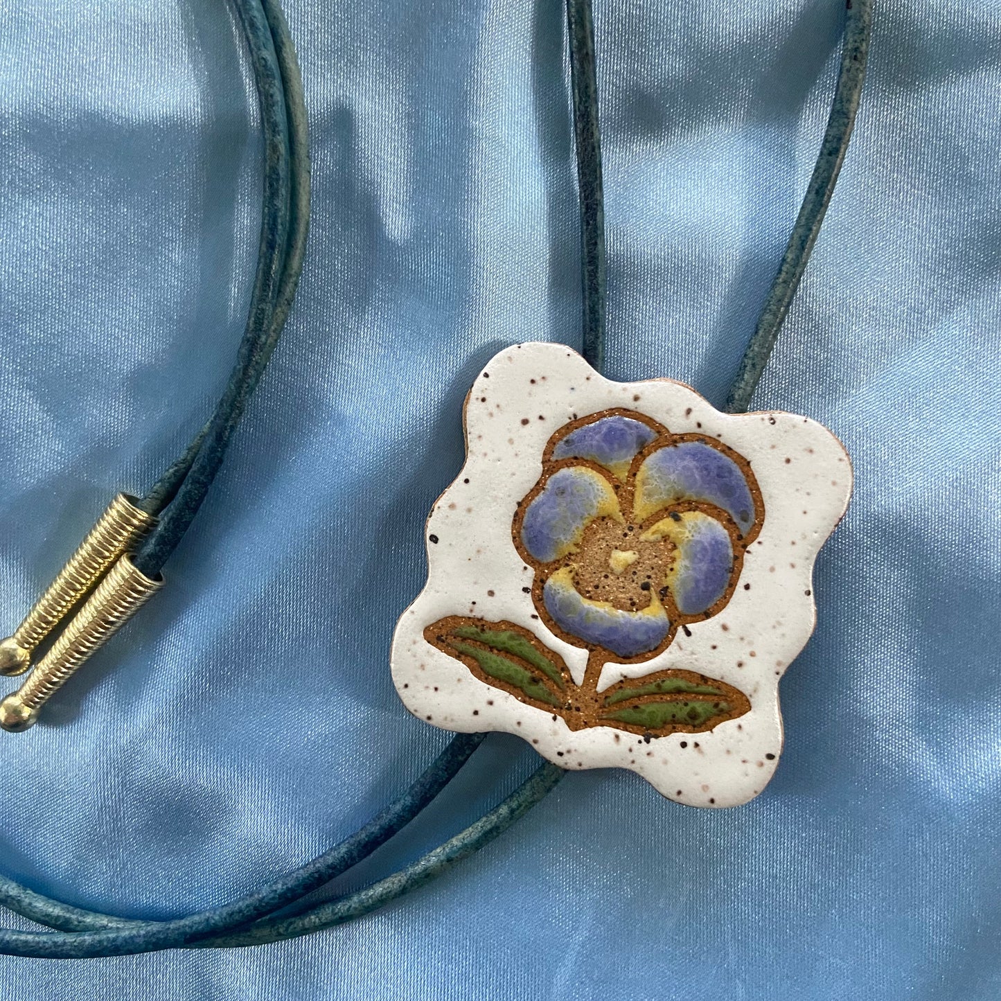 Pansy Bolo Ties