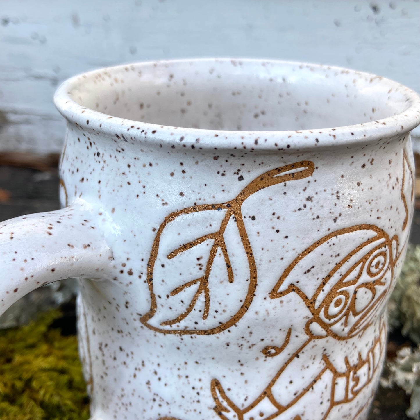 QBP x Bright Blue Tattoo Collab Mug
